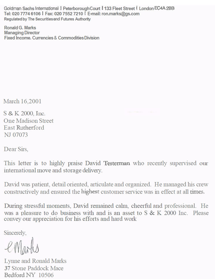 Goldman Sachs – Ronald Marks, MD