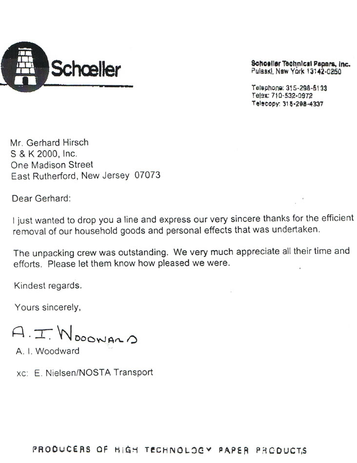 Schoeller Technical Papers, Inc. – A.I. Woodward